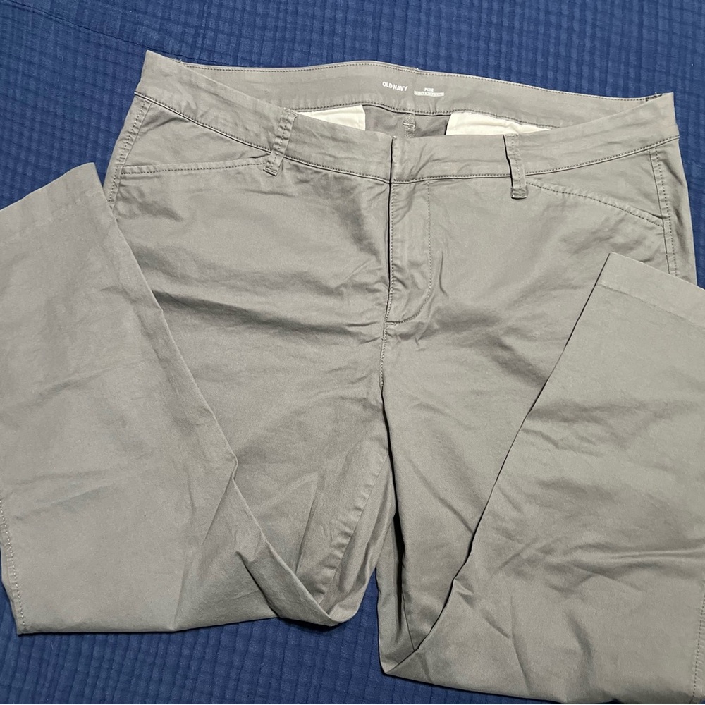 Grey Pixie Slacks